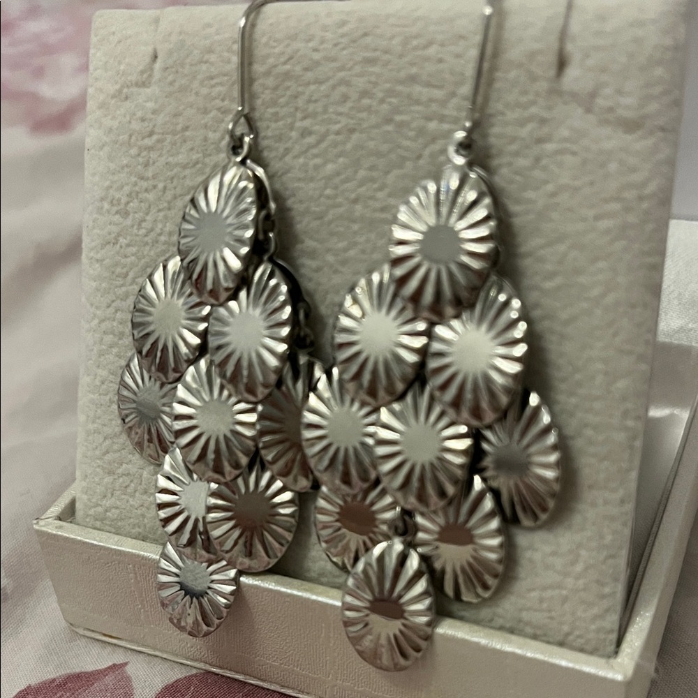 Chic Silver earrings - Picture 6 of 6